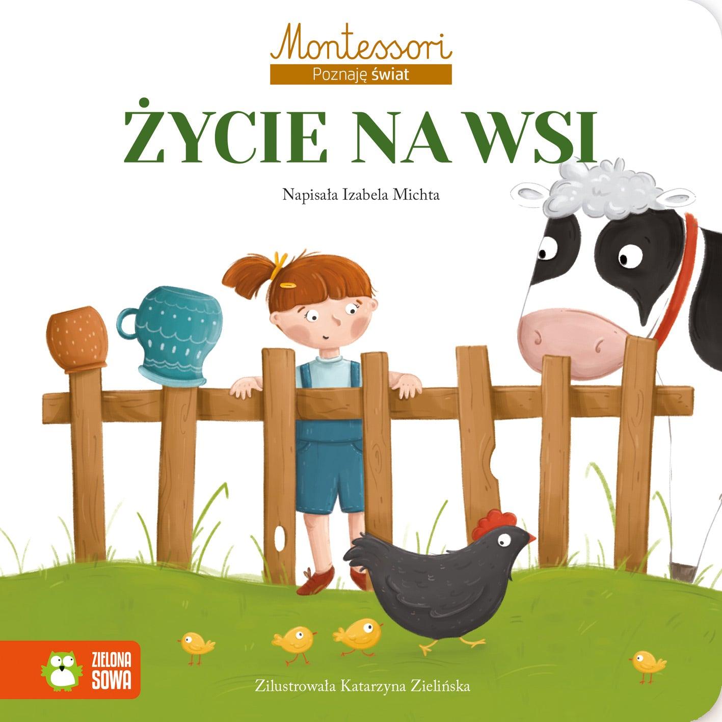 Zielona Sowa: Poznaję świat - Montessori. Życie na wsi - Noski Noski