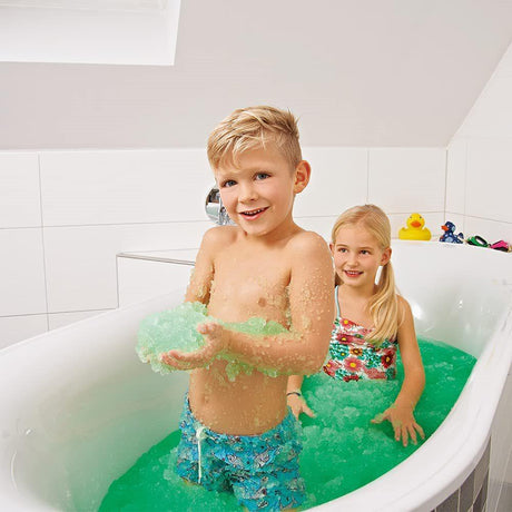 Zimpli Kids Gelli Baff: Innowacyjny proszek do wody zamieniający kąpiel w ekologiczną, sensoryczną przygodę dla dzieci.