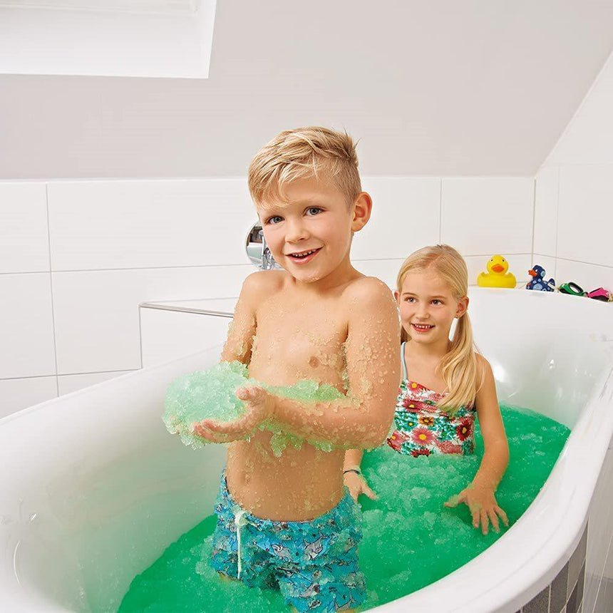 Zimpli Kids Gelli Baff: Innowacyjny proszek do wody zamieniający kąpiel w ekologiczną, sensoryczną przygodę dla dzieci.