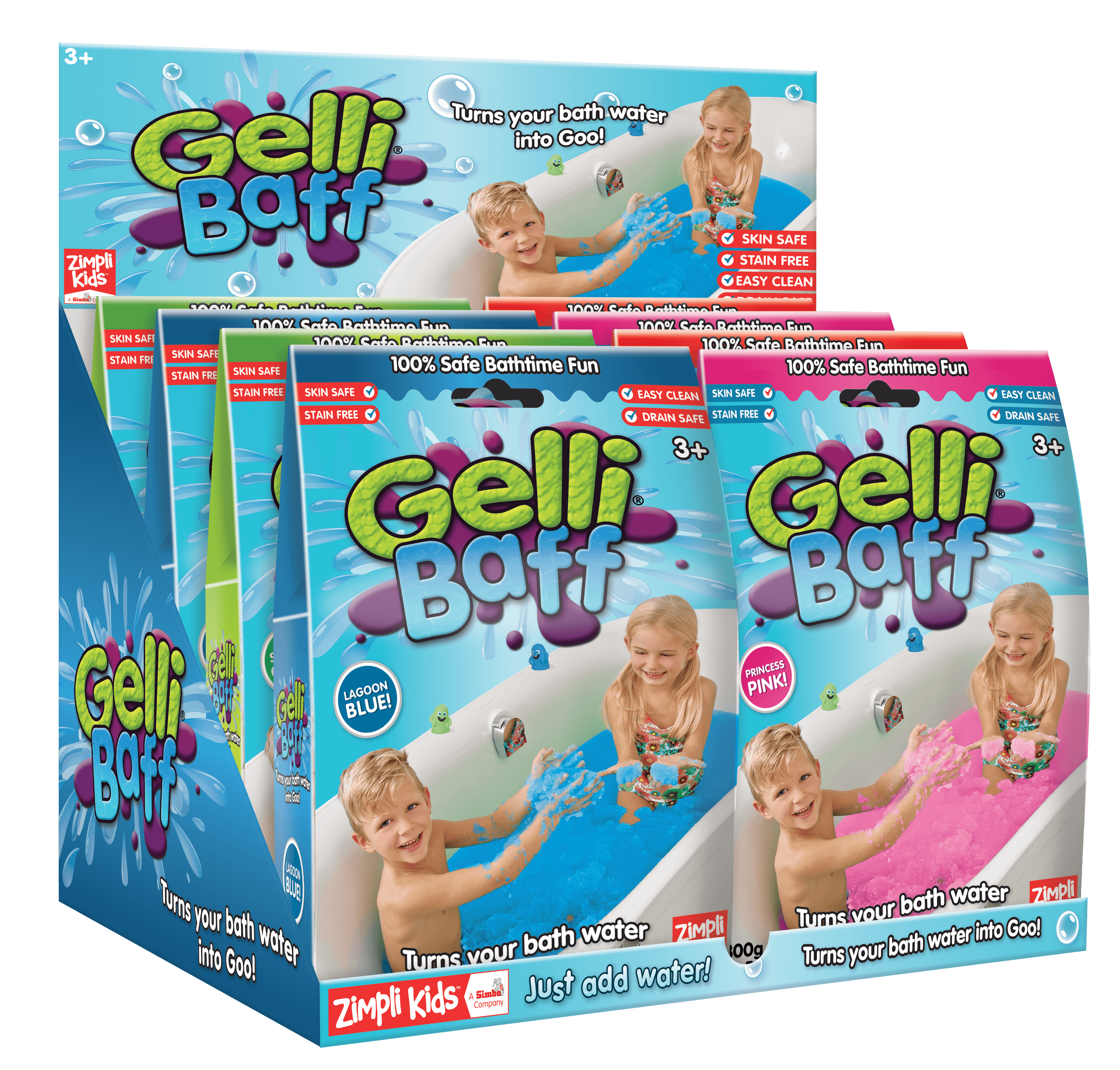 Zimpli Kids: magiczny proszek do kąpieli Gelli Baff - Noski Noski