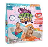 Zimpli Kids: zestaw do robienia glutków Slime Baff Glitter 4 użycia Pomarańczowy i Błękitny - Noski Noski