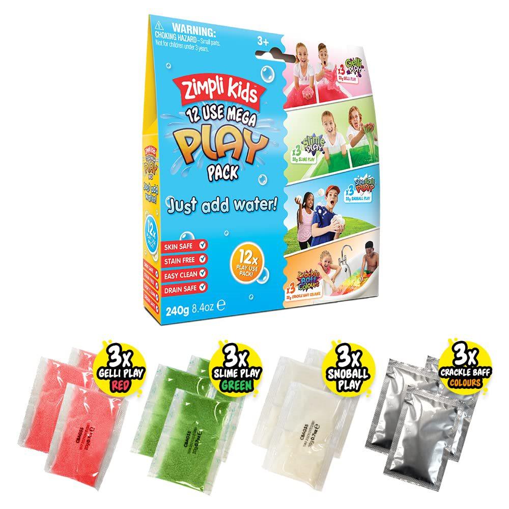 Zimpli Kids: zestaw magicznych proszków do wody Mega Play Pack - Noski Noski