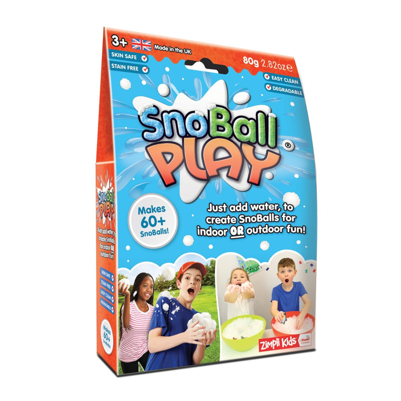 Zimpli Kids: Snoball Play 4 PCS Snow Balls Set.