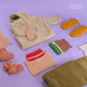 Liewood: ocieplane buciki niechodki Heather Baby Footies