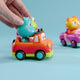 Autka dla dzieci B.toys Light Up Cars sensoryczne z kierowcami 3 szt.