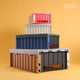 Organizer Liewood Weston Storage Box M 2 szt