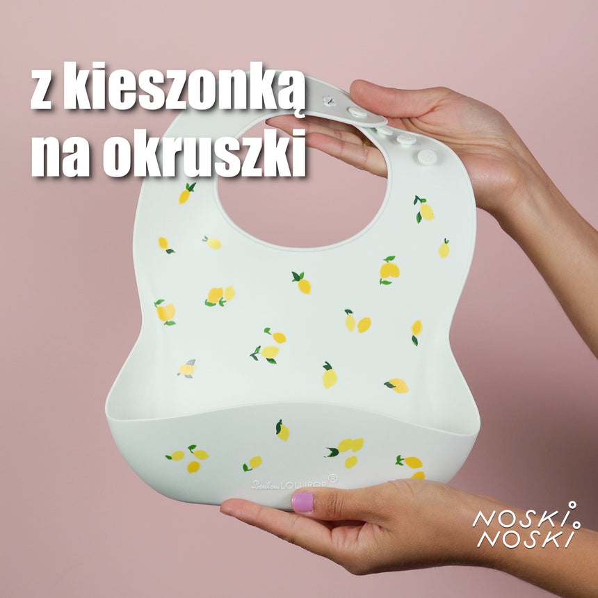 Loulou Lollipop: śliniak silikonowy Colours