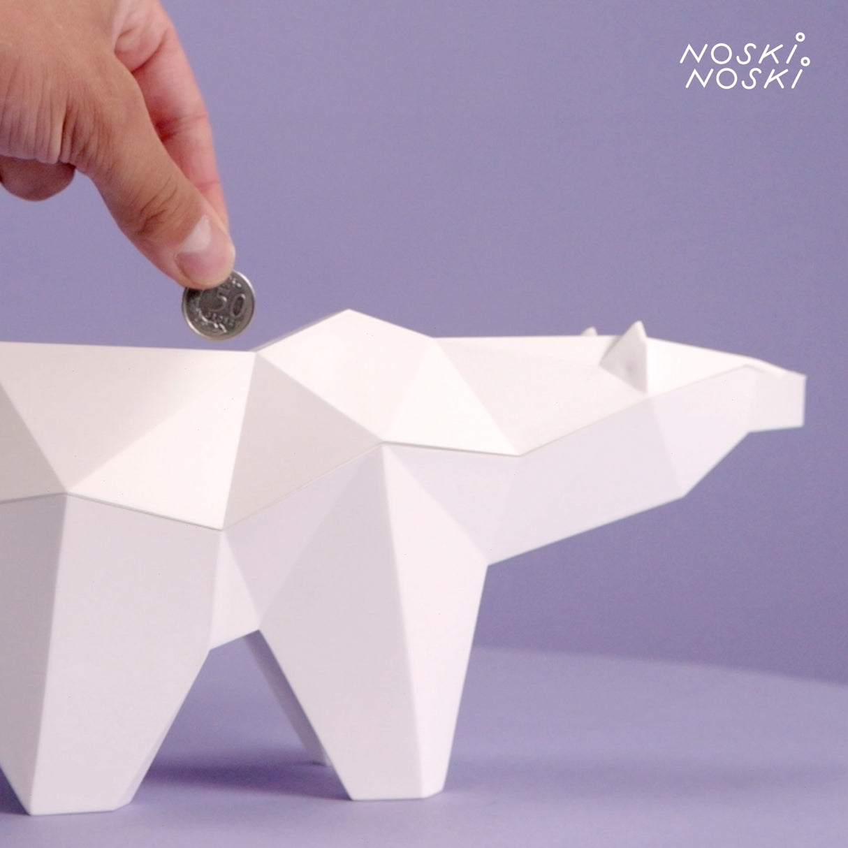 Coq en Pâte: Piggy Bank Polar Bear Koguma