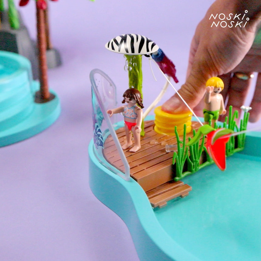 Playmobil: basen z armatką wodną Family Fun