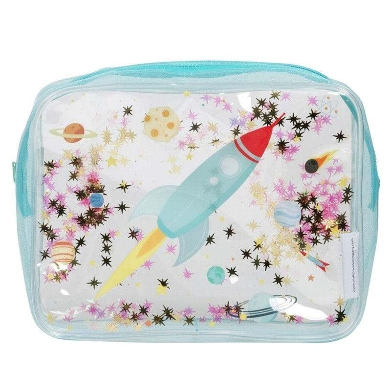 A Little Lovely Company: brokatowa kosmetyczka Glitter - Noski Noski