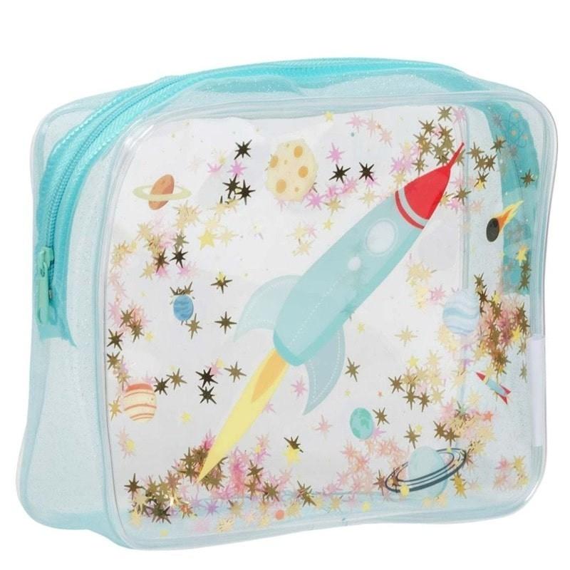 A Little Lovely Company: brokatowa kosmetyczka Glitter - Noski Noski