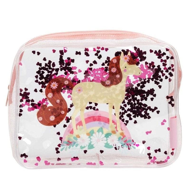 A Little Lovely Company: brokatowa kosmetyczka Glitter - Noski Noski