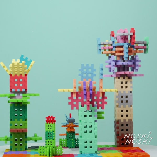 Marioinex: klocki Mini Waffle Księżniczka Zestaw Duży