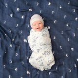 Aden+Anais: otulacz bambusowy Swaddles Stargaze 3 szt. - Noski Noski