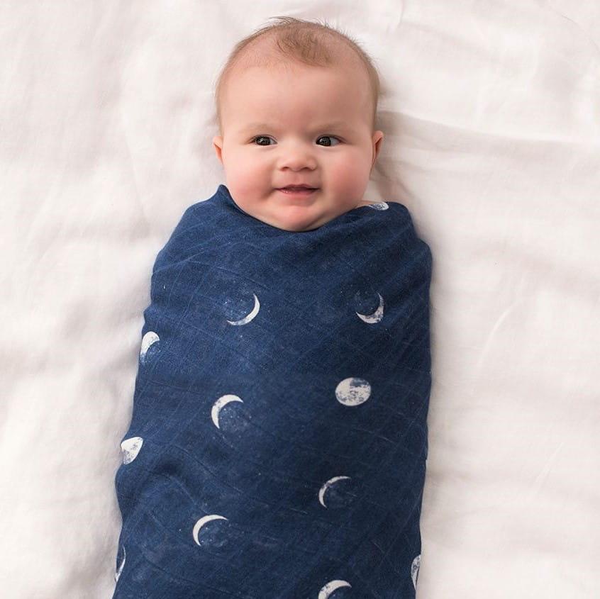 Aden+Anais: otulacz bambusowy Swaddles Stargaze 3 szt. - Noski Noski