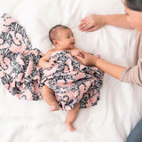 Aden+Anais: otulacz muślinowy Swaddles Pacific Paradise 3 szt. - Noski Noski