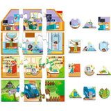 Adventerra Games: puzzle edukacyjne My Eco House - Noski Noski