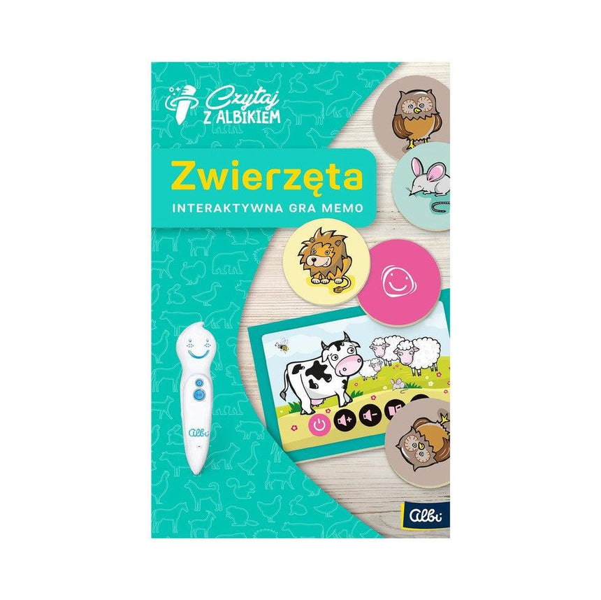 Albi: gra pamięciowa memo Czytaj z Albikiem: Zwierzęta - Noski Noski
