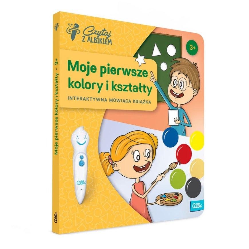 Albi: książka Czytaj z Albikiem: Moje Pierwsze Kolory i Kształty - Noski Noski