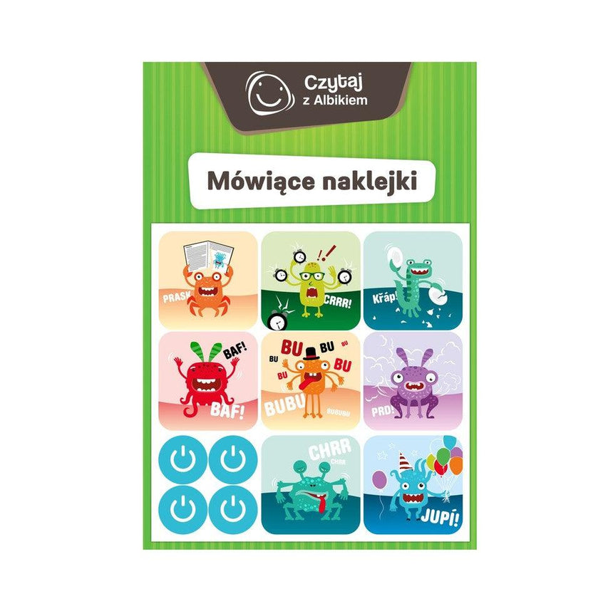 Albi: mówiące naklejki Czytaj z Albikiem - Noski Noski
