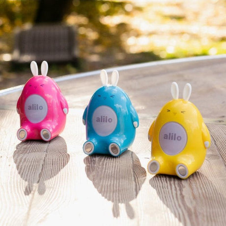 Interaktywny króliczek Alilo Happy Bunny: edukacyjna zabawka dla dzieci od 3 lat, uczy dźwięków, kolorów, tańca.