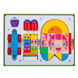 Alilo: klocki magnetyczne Stack & Smile 40 el. - Noski Noski