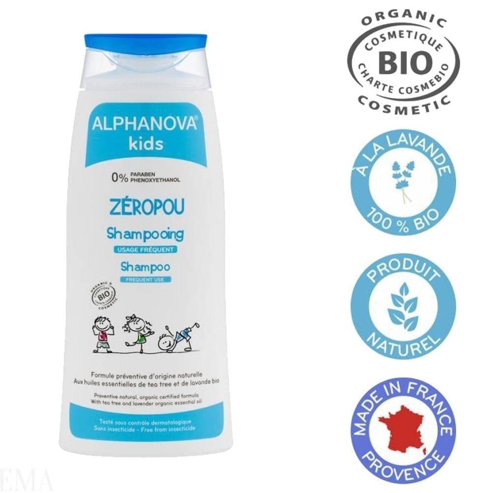 Alphanova Kids: naturalny szampon odstraszający wszy 200 ml - Noski Noski