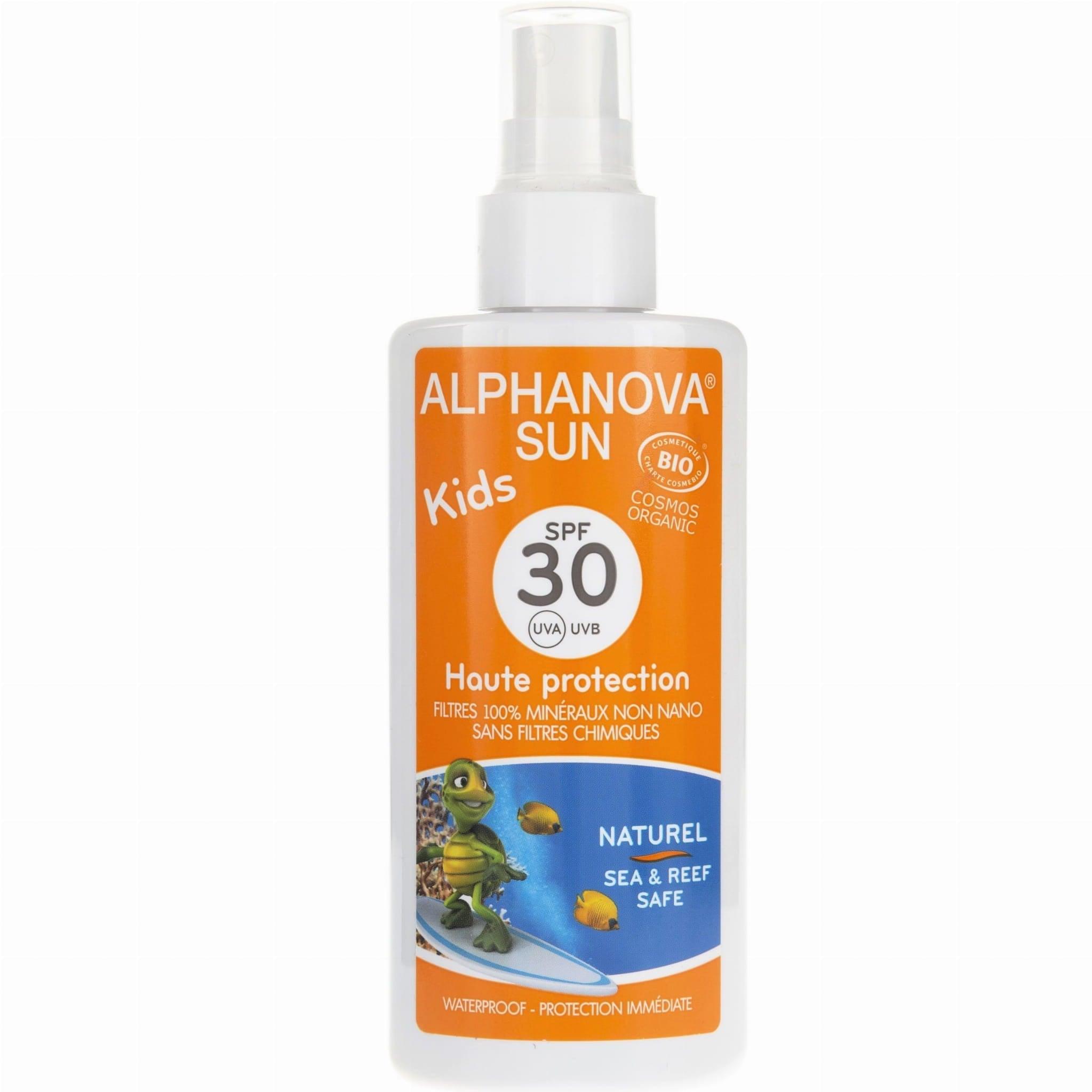 Alphanova Sun Kids: spray przeciwsłoneczny dla dzieci SPF 30 BIO - Noski Noski