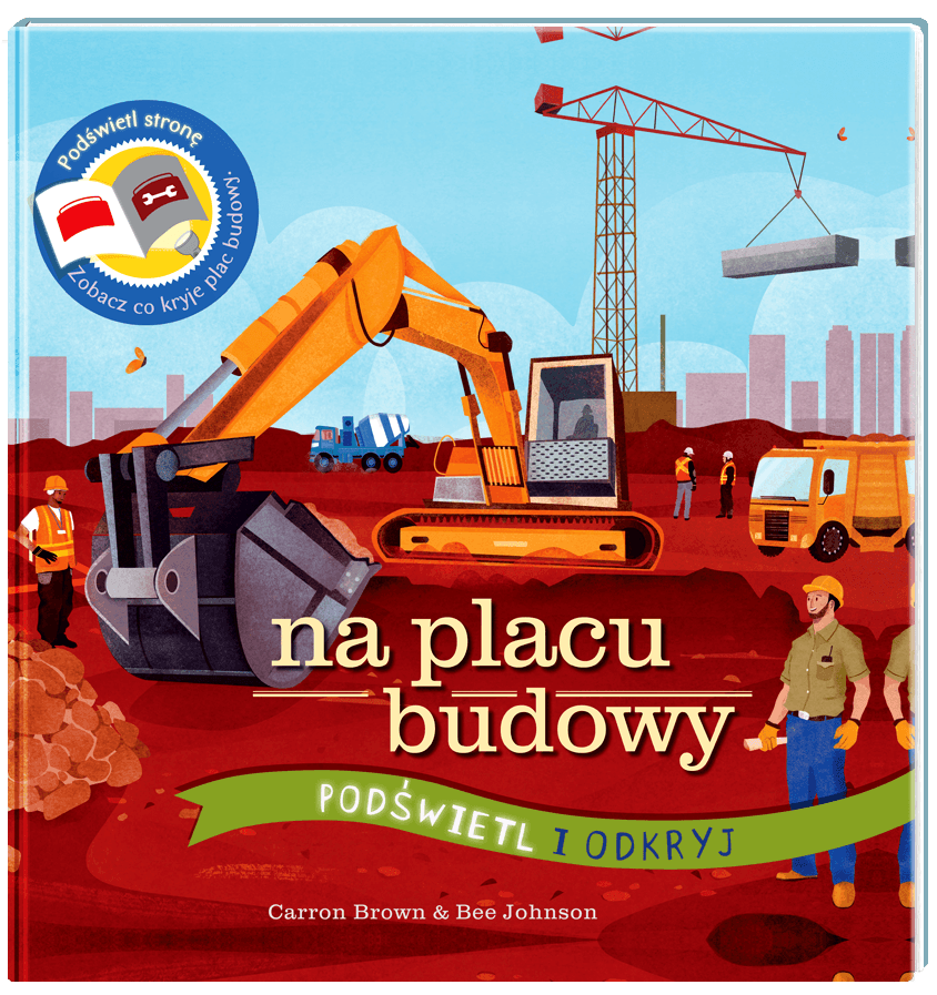 Api Papi: Na placu budowy. Podświetl i Odkryj - Noski Noski