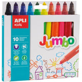 Apli Kids: flamastry Jumbo - Noski Noski