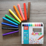 Apli Kids: flamastry Jumbo - Noski Noski