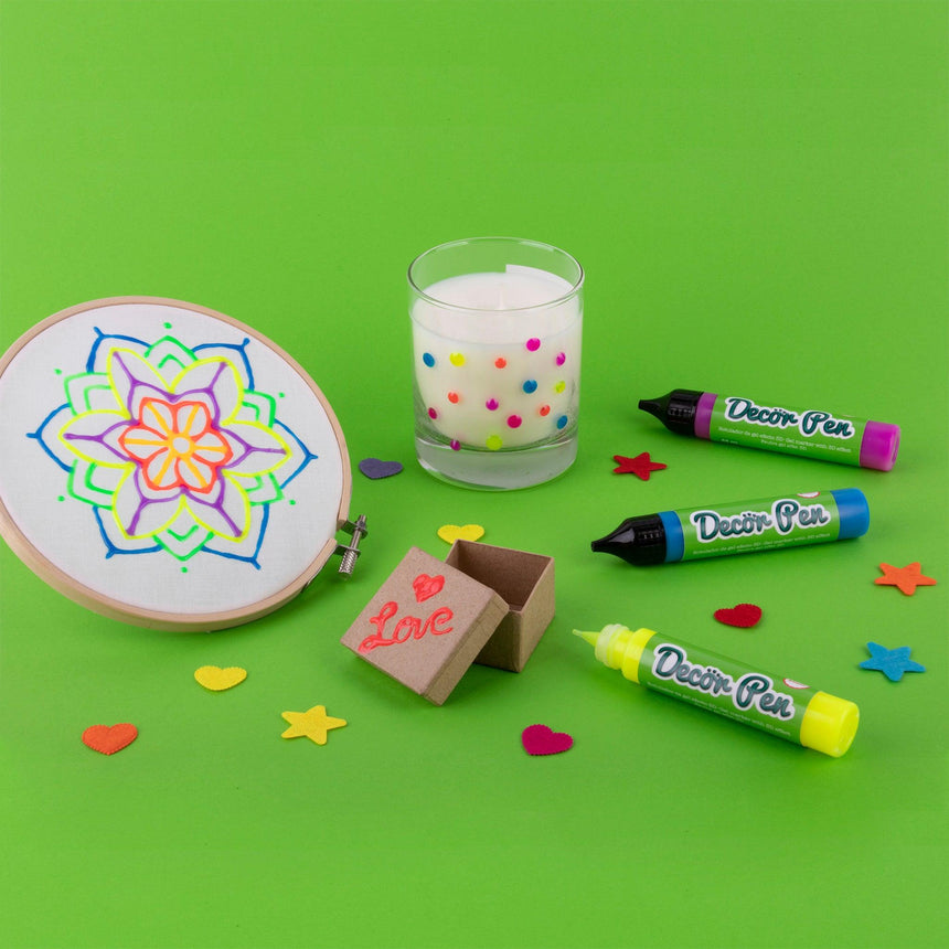 Apli Kids: fluorescencyjne markery żelowe z efektem 3D - Noski Noski