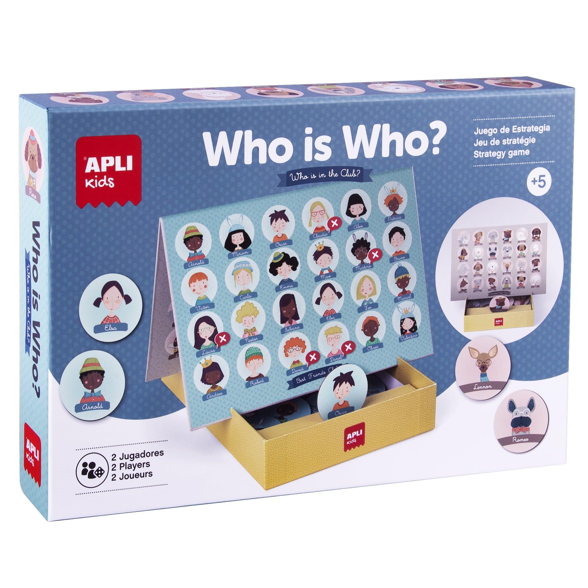 Apli Kids: gra kim jestem Who is Who? - Noski Noski