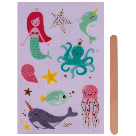 Apli Kids: kalkomanie syrenka Transfer Stickers - Noski Noski