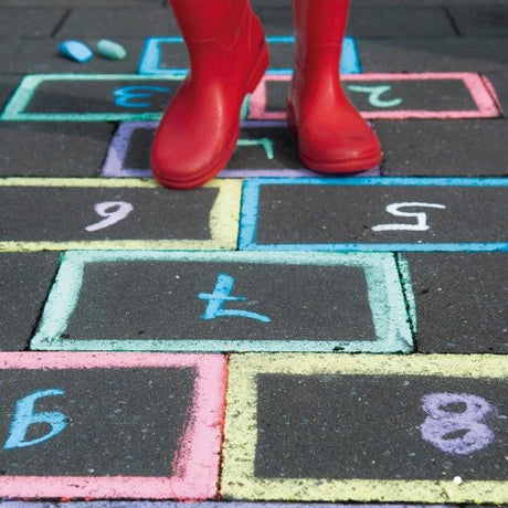 Apli Kids: kolorowa kreda w wiaderku Jumbo Chalk - Noski Noski