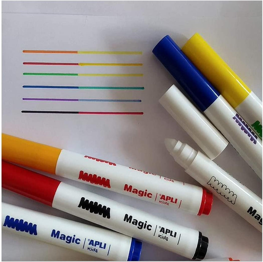 Apli Kids: magiczne flamastry 8 kolorów - Noski Noski