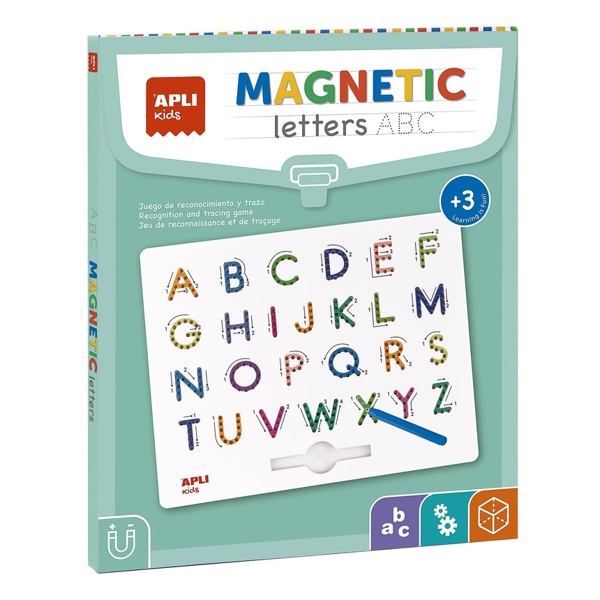 Apli Kids: magnetyczna tablica do rysowania Litery ABC Magnetic Letters - Noski Noski