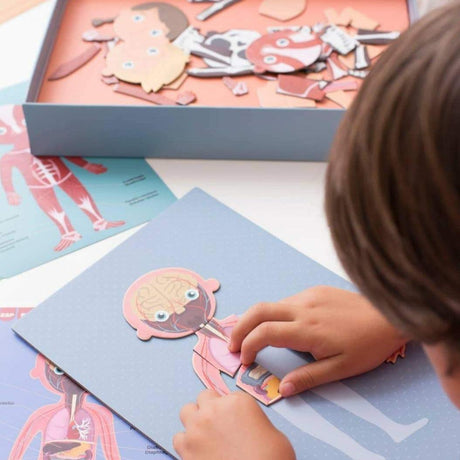 Apli Kids: magnetyczna układanka Ciało Człowieka - Noski Noski