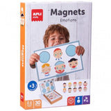 Apli Kids: magnetyczna układanka Emocje - Noski Noski