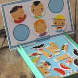 Apli Kids: magnetyczna układanka Emocje - Noski Noski