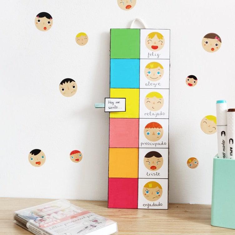 Apli Kids: naklejki edukacyjne Emocje - Noski Noski