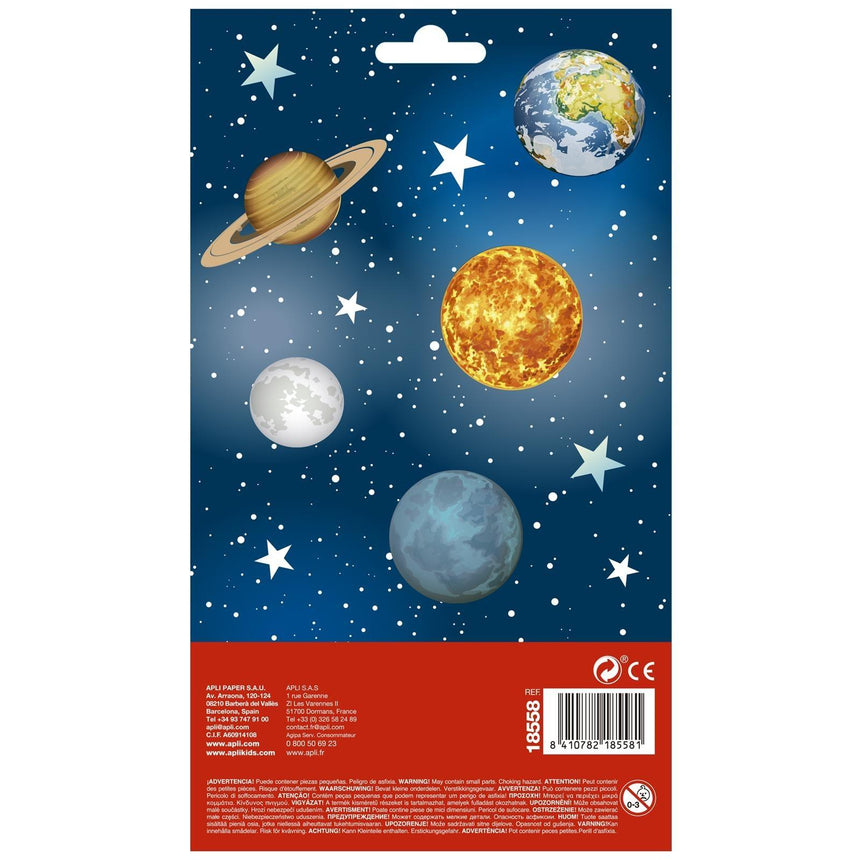 Apli Kids: naklejki holograficzne Planety - Noski Noski