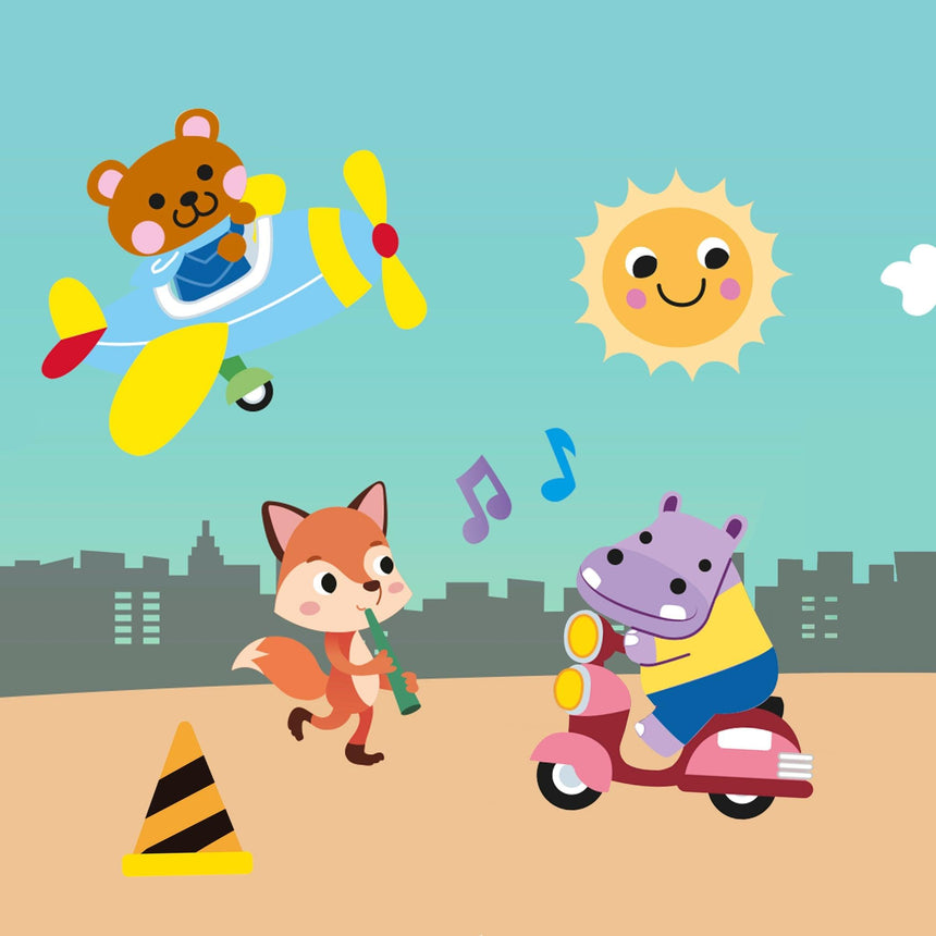 Apli Kids: naklejki holograficzne Pojazdy - Noski Noski