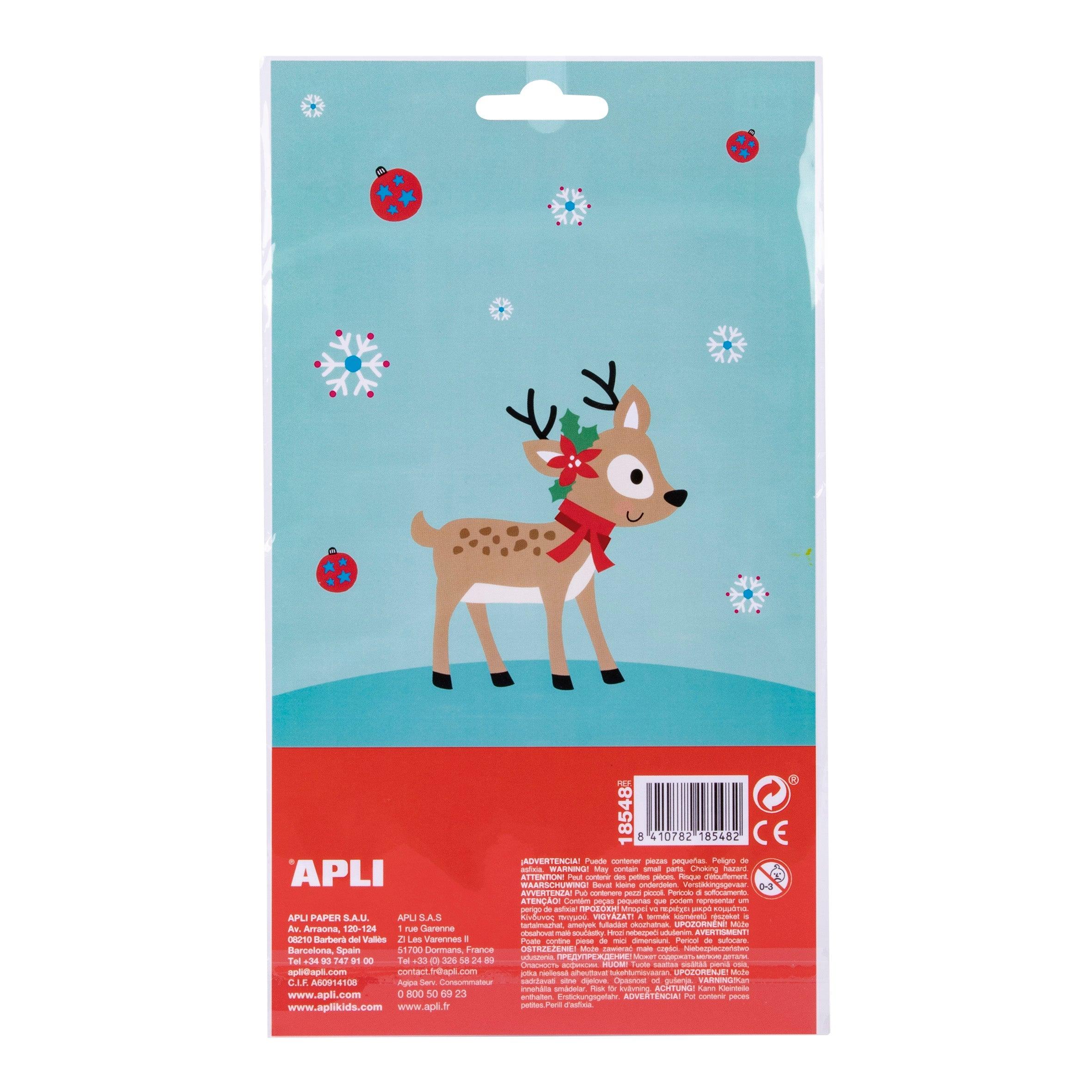 Apli Kids: naklejki świąteczne Sweter - Noski Noski