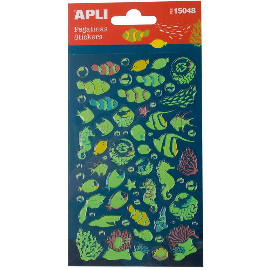 Apli Kids: naklejki świecące w ciemności Ocean - Noski Noski