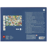 Apli Kids: puzzle obserwacyjne Miasto 104 el. - Noski Noski