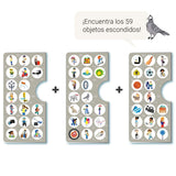 Apli Kids: puzzle obserwacyjne Miasto 104 el. - Noski Noski