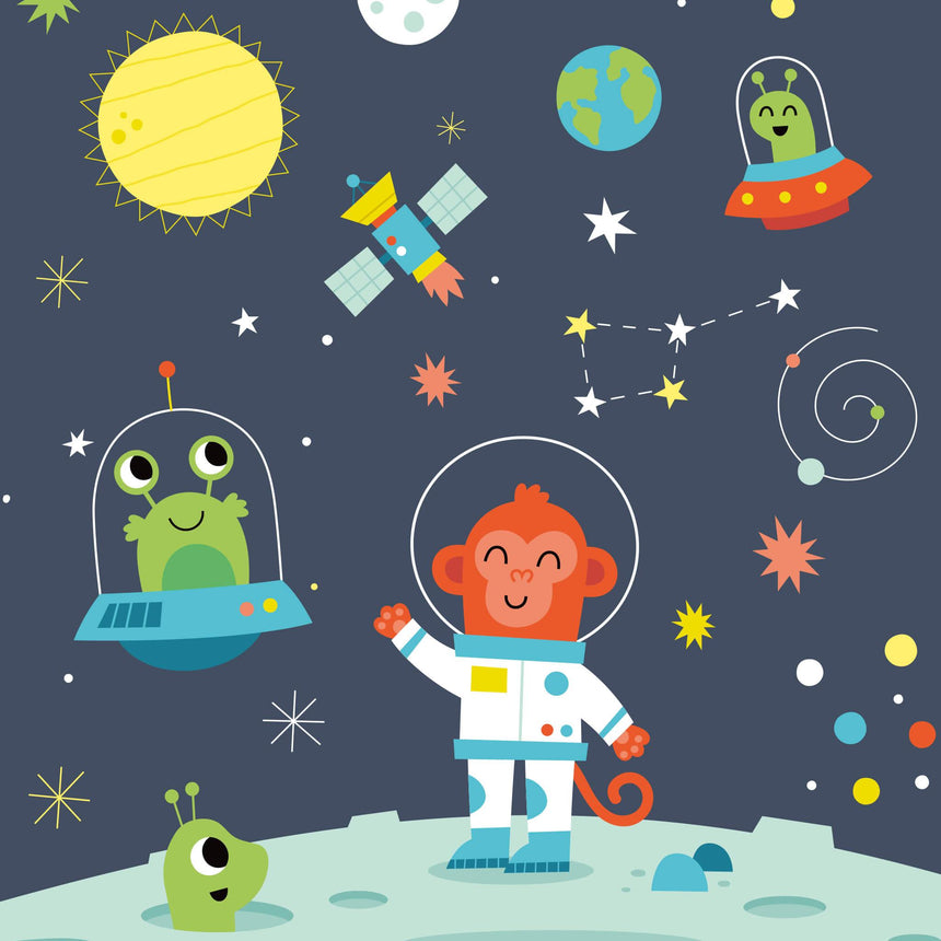 Apli Kids: puzzle świecące w ciemności Kosmos 60 el. - Noski Noski