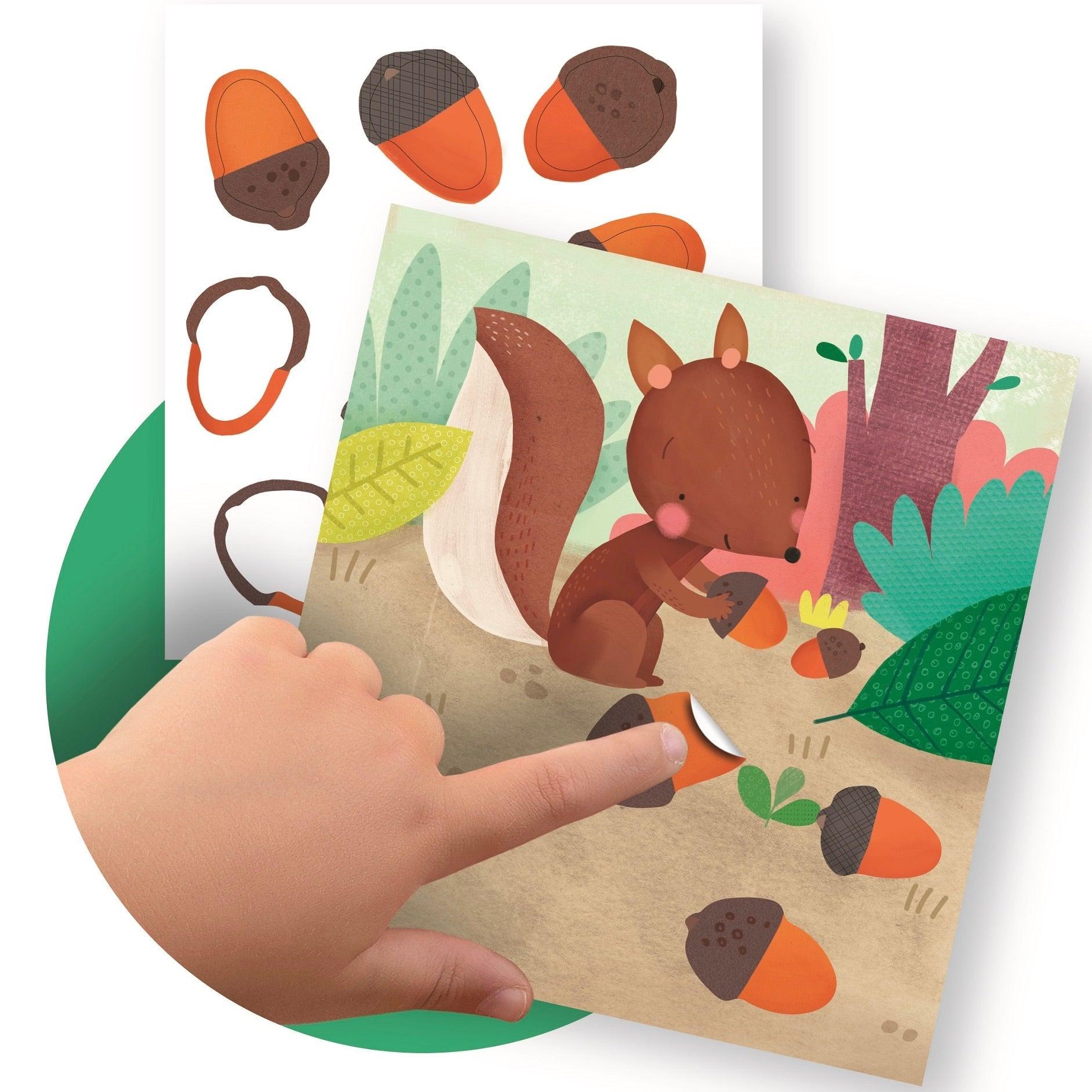 APLI Kids Stickers Forest