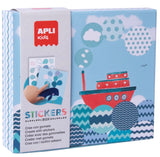 Apli Kids: zestaw z naklejkami Stickers Box - Noski Noski